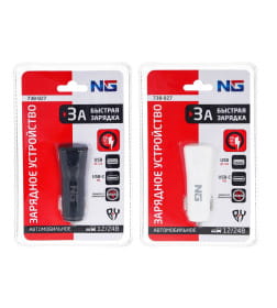 Зарядное устройство в авто, USB QC3.0+PD, 5V-3A, 9V-3A, 12V-2,5A, металл, ЕРМАК