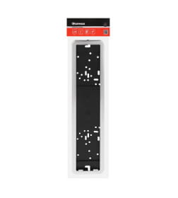 Держатель номера пластик+нерж.сталь 8050 (1 шт.), ЕРМАК