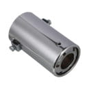 Насадка на глушитель d=63 мм, длина 120 мм, металл ET-1263, ЕРМАК (786-037) 