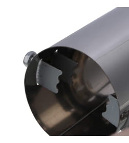 Насадка на глушитель d=63 мм, длина 120 мм, металл ET-1263, ЕРМАК