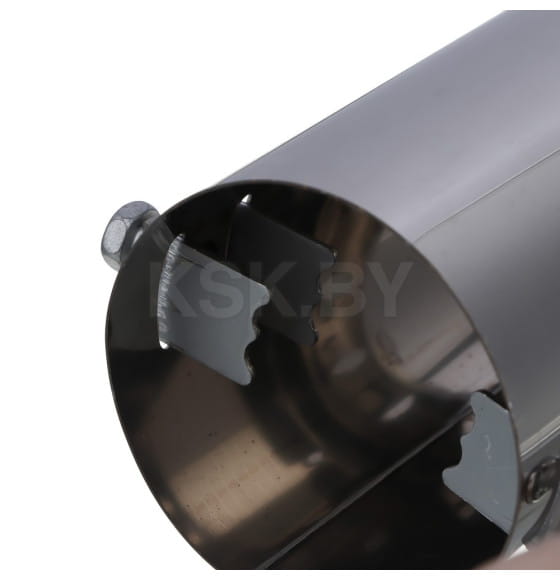 Насадка на глушитель d=63 мм, длина 120 мм, металл ET-1263, ЕРМАК (786-037) 