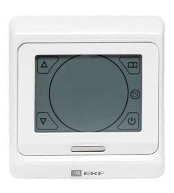 Сенсорный термостат для теплых полов электронный 16А 230В EKF