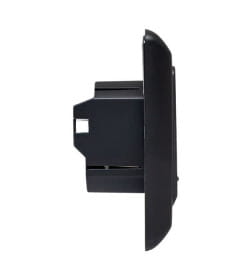 Сенсорный термостат для теплых полов электронный черный 16А 230В EKF