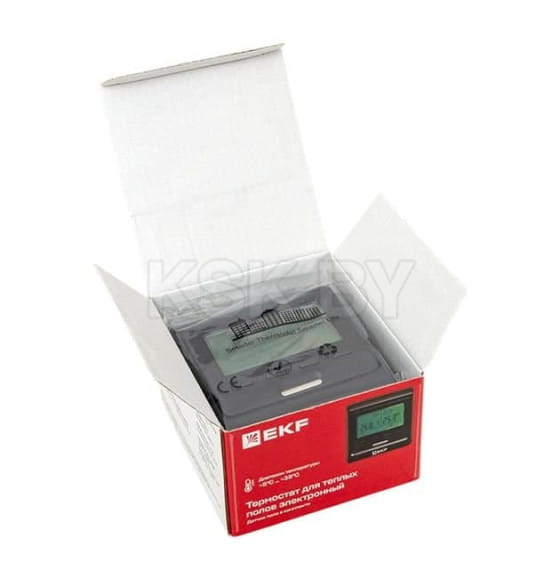 Термостат для теплых полов электронный 16 A 230В EKF (ett-1b) 