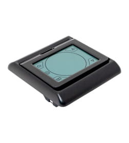 Сенсорный термостат для теплых полов электронный черный 16А 230В EKF