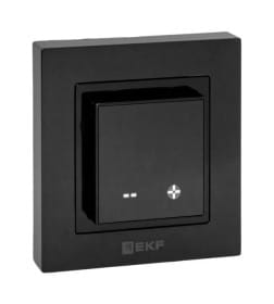 Термостат для теплых полов электронный черный 16 A 230В EKF
