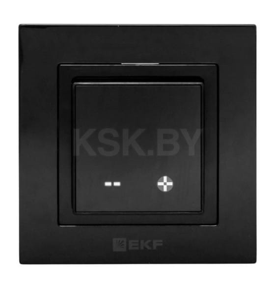 Термостат для теплых полов электронный черный 16 A 230В EKF (ett-10b) 