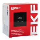 Термостат для теплых полов электронный черный 16 A 230В EKF (ett-10b) 