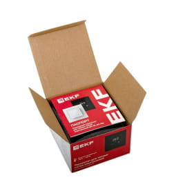 Термостат для теплых полов электронный черный 16 A 230В EKF