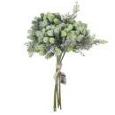 Лиственница с можжевельником букет искусственный зеленый 29см