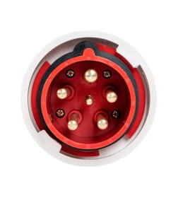 Вилка силовая 035 3Р+РЕ+N 63А 380В IP67 ETP 67535