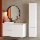 Зеркало Belux Ванкувер В 70 Черный матовый