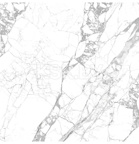 Керамогранит Bursa GPR белый 600хх600х9,5 мм