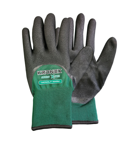 Перчатки утепленные KRONEX X-PRO Monolit Warm Nitrile Sandy (PRO-2110) 