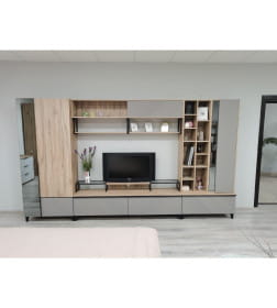 Шкаф 2-х дверный (Дуб Альпийский) Кенди Мод. 9