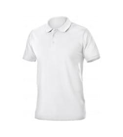 Футболка-поло белая M (50) TOBIAS HOEGERT