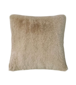 Подушка декоративная MATEX PLUSH. Размер: 35x35 Цвет: Темно-бежевый