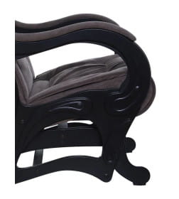 Кресло-маятник Сенатор (1кор) (Verona Antrazite Grey, Венге)