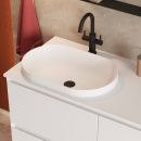 Умывальник Belux Джаз 560 Овал, Белый