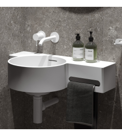 Умывальник Belux Аврора 550 L, Белый матовый