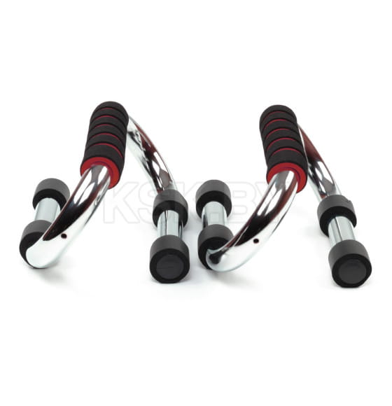 Упоры для отжиманий AMETIST, red