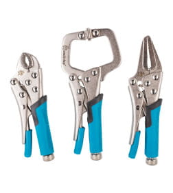 Набор зажимов ручных металлических 100-125мм (3шт.) Smartbuy tools SBT-LPS-3p1