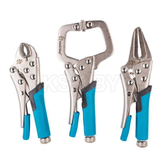 Набор зажимов ручных металлических 100-125мм (3шт.) Smartbuy tools SBT-LPS-3p1 (SBT-LPS-3p1) 