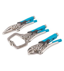 Набор зажимов ручных металлических 100-125мм (3шт.) Smartbuy tools SBT-LPS-3p1