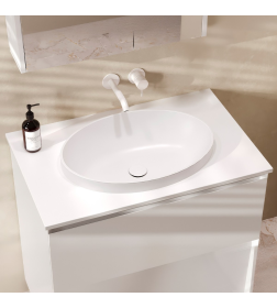 Умывальник Belux Джаз 540 Эллипс, Белый