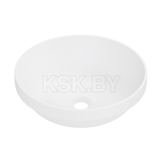 Умывальник Belux Джаз 410 Круг, Белый матовый