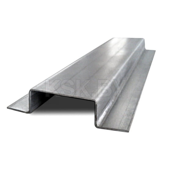 Профиль "КПШ-оц-20х40х20х0,9мм" шляпный, оцинкованый для профнастила, 3 м/п.