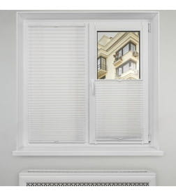 Жалюзи плиссе жаккардовые с тиснением PK 260-01, 57х160см