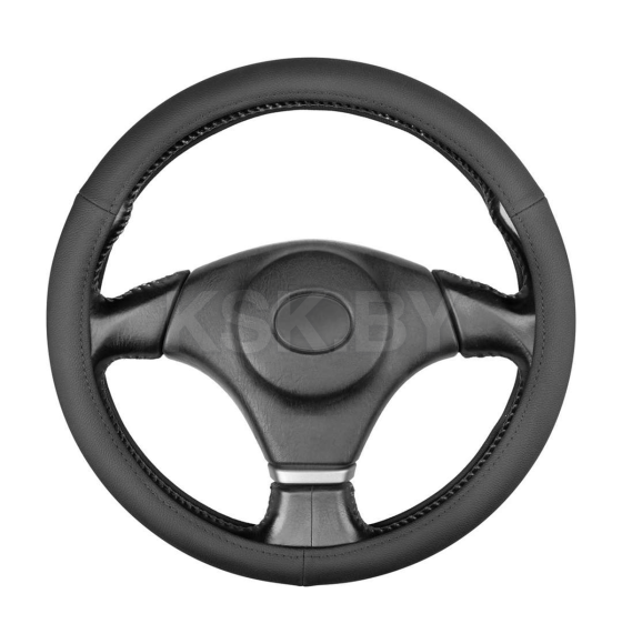 Оплетка кожаная M (37-39 см) SKYWAY Base Gorilla-1 Черная (S01102543) 