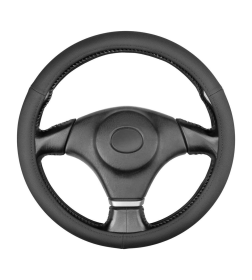 Оплетка кожаная 2XL (45-47 см) SKYWAY Base Gorilla-1 Черная