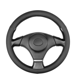 Оплетка кожаная L (39-41 см) SKYWAY Base Gorilla-1 Черная