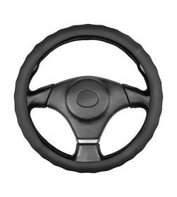 Оплетка кожаная L (39-41 см) SKYWAY Base Gorilla-2 Черная