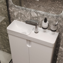 Тумба под умывальник Belux Даллас Н 70 Белый глянцевый