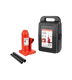 Домкрат гидравлический бутылочный SKYWAY SUMO 3т h 180-345мм в кейсе