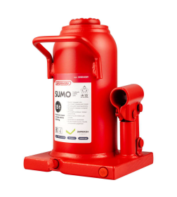 Домкрат гидравлический бутылочный SKYWAY SUMO 15т h 205-390мм в коробке+сумка