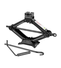 Домкрат механический ромбический 1,5т h 105-340мм УРАЛ SKYWAY с резиновой опорной частью, в чехле