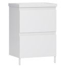 Тумба под умывальник Belux Эридан Н 60-02 Белый глянцевый