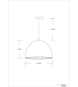 Светильник подвесной Arte Lamp CENTO A7082SP-1BJ