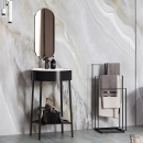 Тумба под умывальник Belux Эвора Н 53 М, Черный матовый