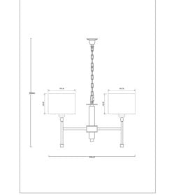 Люстра подвесная Arte Lamp JAMIE A4090LM-5BK