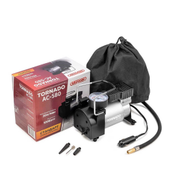 Компрессор 35 л/мин в прикуриватель ТОРНАДО АС-580
