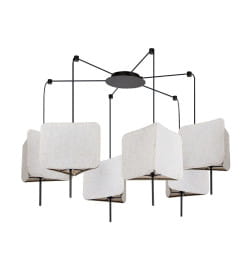 Люстра подвесная Arte Lamp TRIXIE A7084SP-6BK