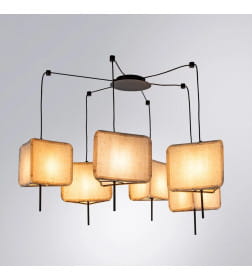 Люстра подвесная Arte Lamp TRIXIE A7084SP-6BK