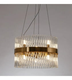 Люстра подвесная Arte Lamp ACAPULCO A1073LM-10PB