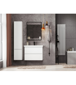 Тумба под умывальник Belux Турин НП 70-02 Белый глянцевый