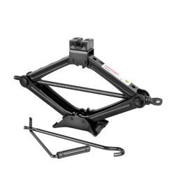 Домкрат механический ромбический 2т h 105-397мм УРАЛ SKYWAY с резиновой опорной частью, в чехле